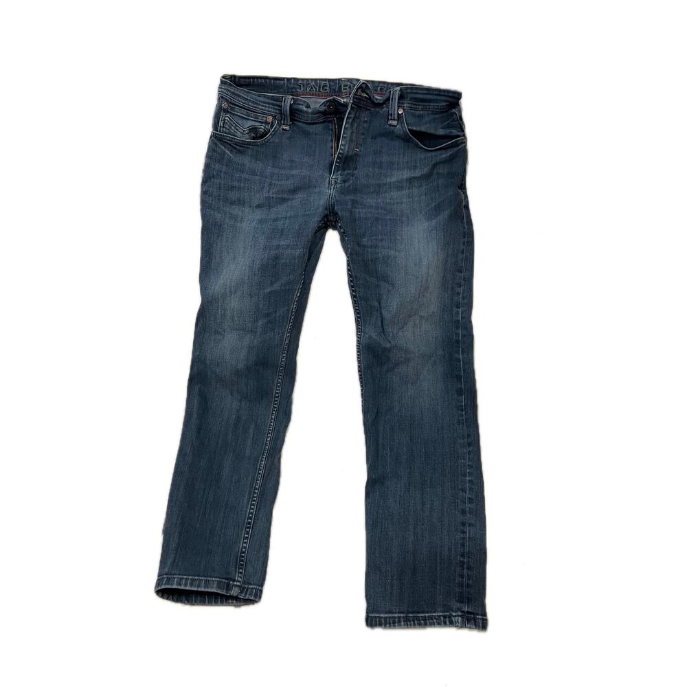 Jag Black Straight Fit Jeans Mens 38x29
